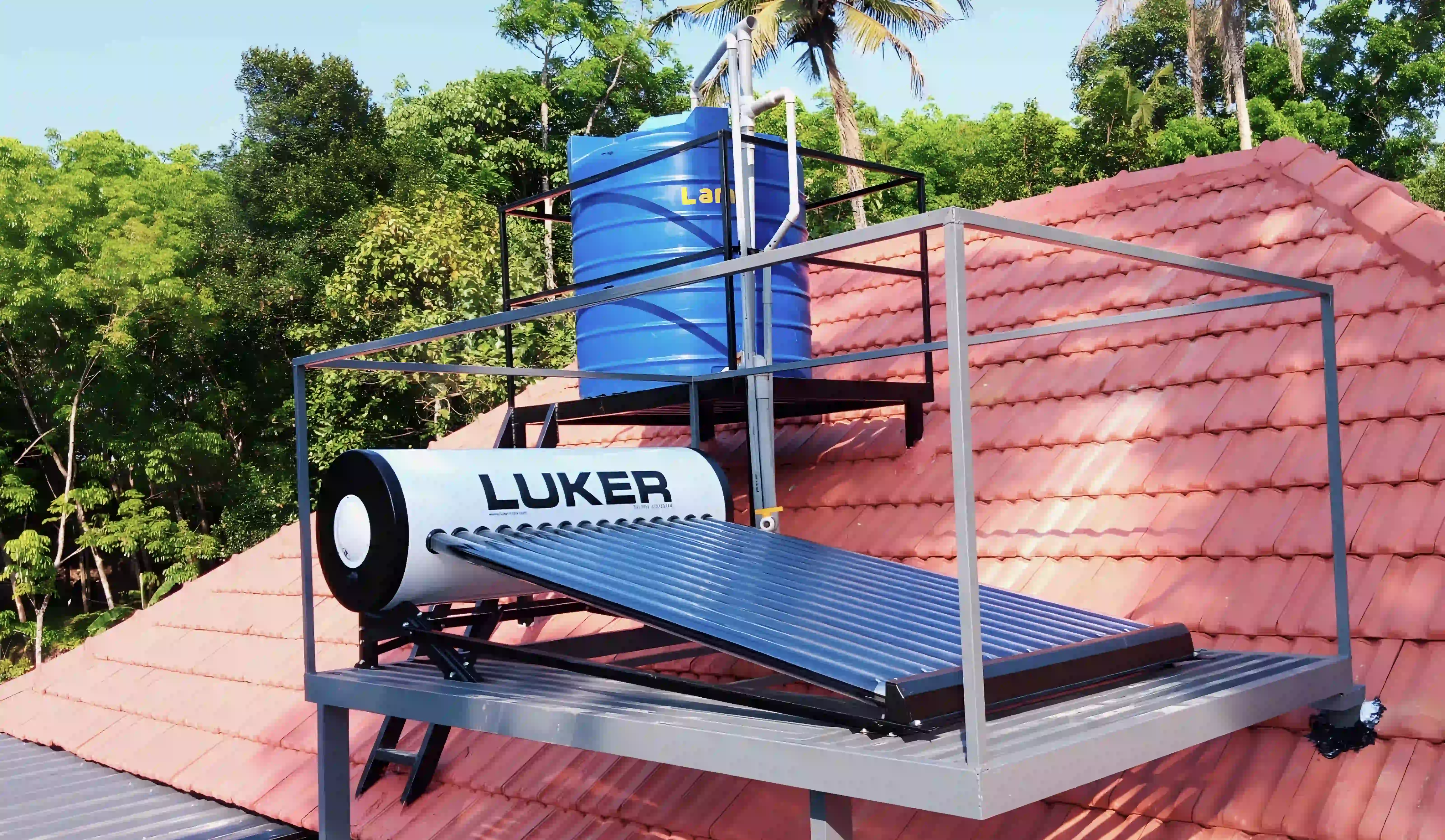 Luker 120LPD Solar water heater